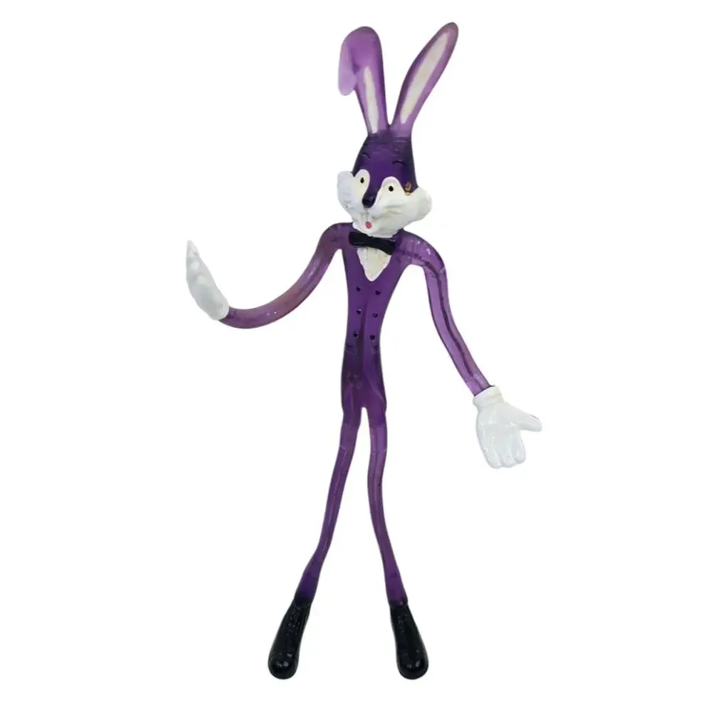 Vintage Bendable Toy Figure Cartoon Tuxedo Bunny Rabbit (3)
